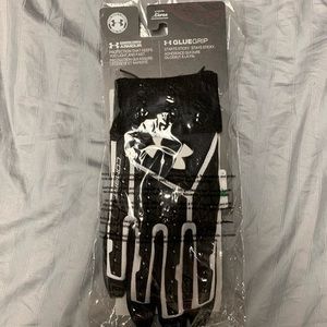 Under armor padded lineman gloves
